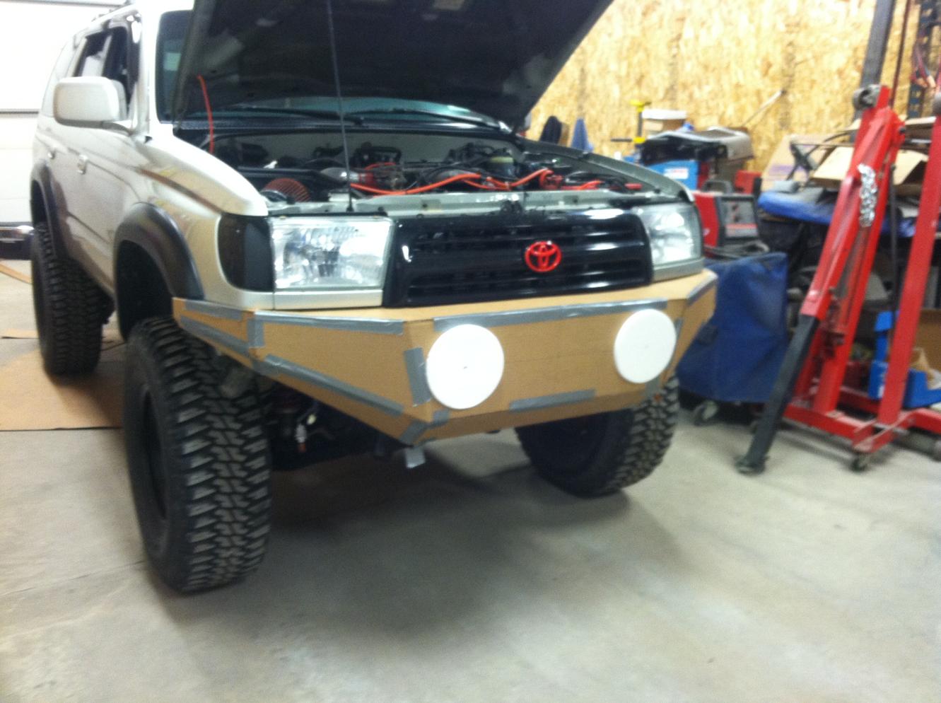 custom front bumpers for toyota trucks #6