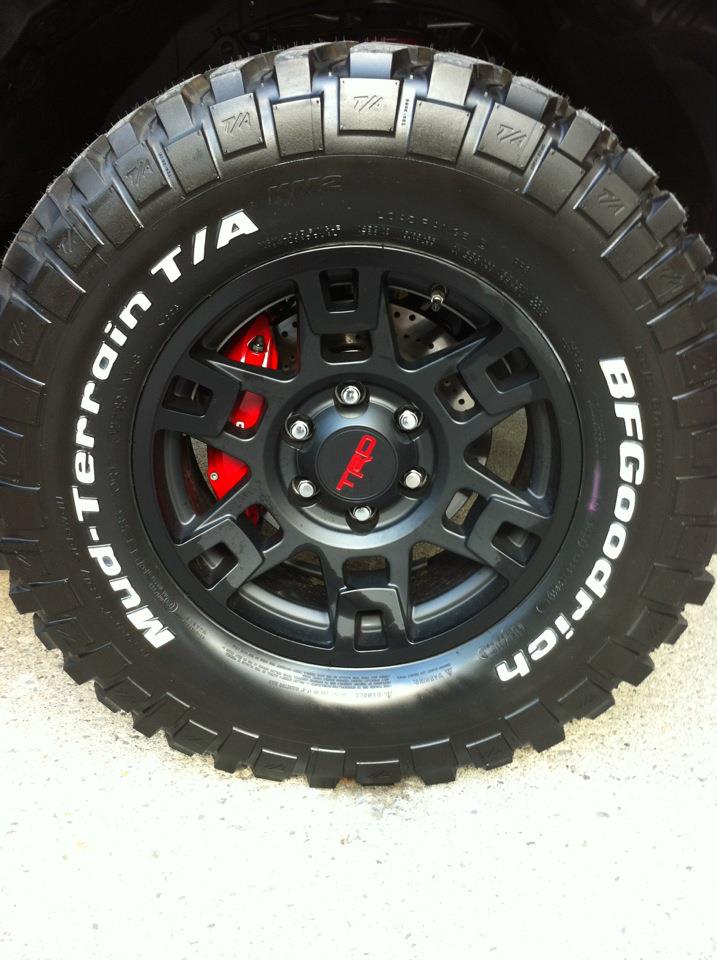 black trd toyota wheels #5
