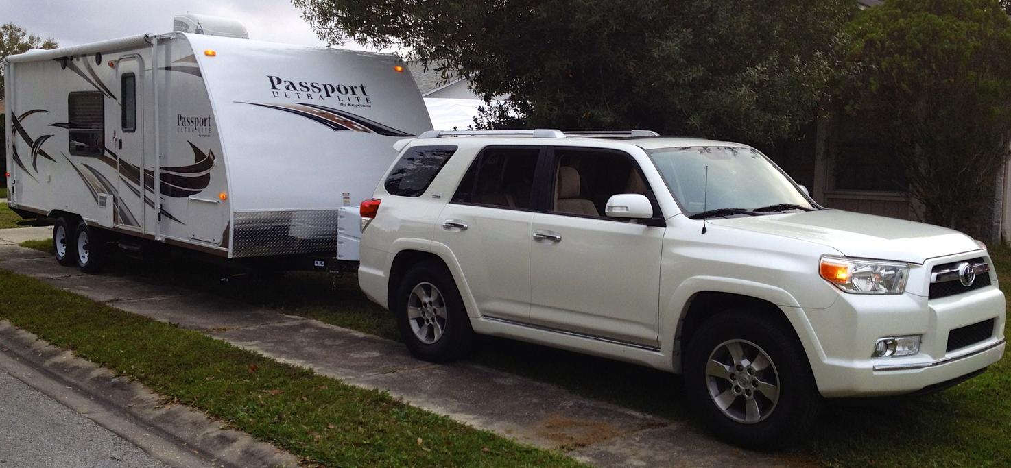 Can a toyota 4runner pull a trailer