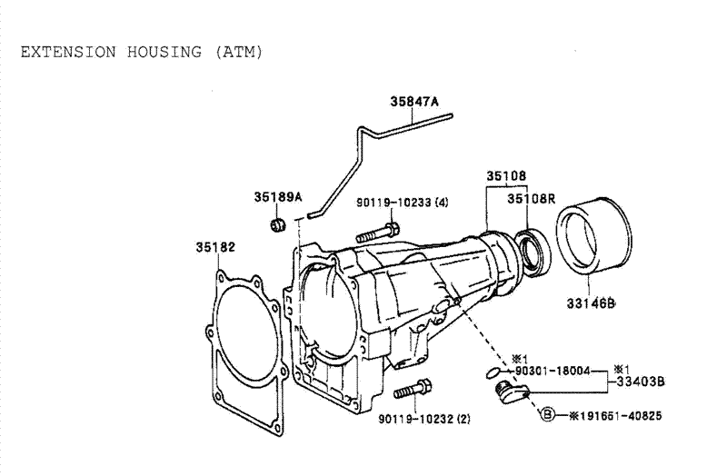 1991 toyota pickup manual transmission fluid