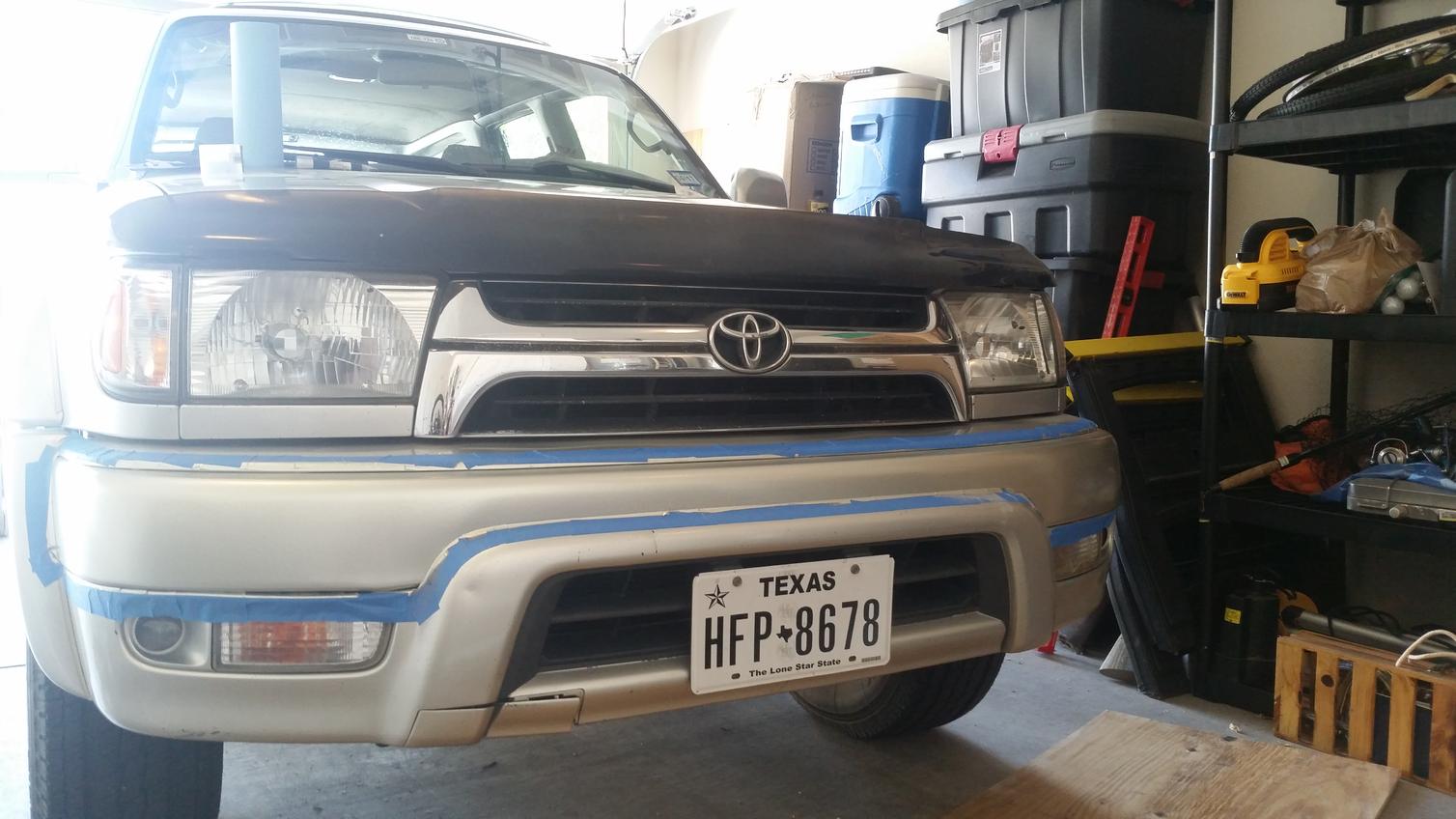 Recommendations for making my bumper not look like this? : r/4Runner