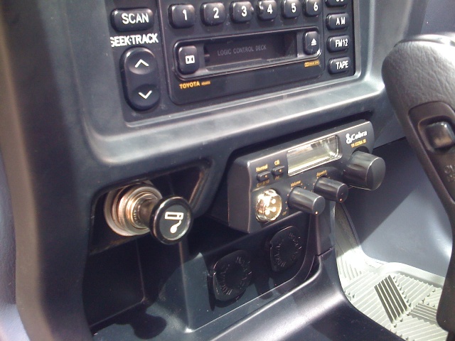 CB radio that fits in ash tray space? - Toyota 4Runner Forum - Largest ...