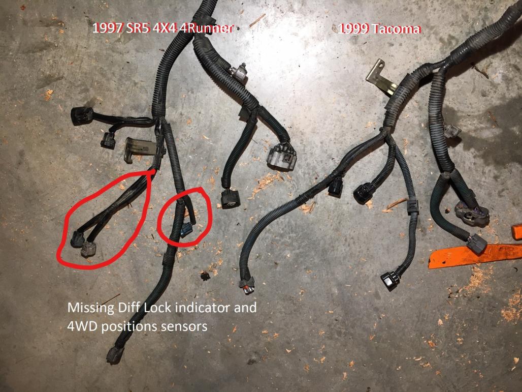 1997 SR5 4X4 engine replacement 99 Taco - transfer case harness different?-inkedharness-comparison_li-pdf-jpg
