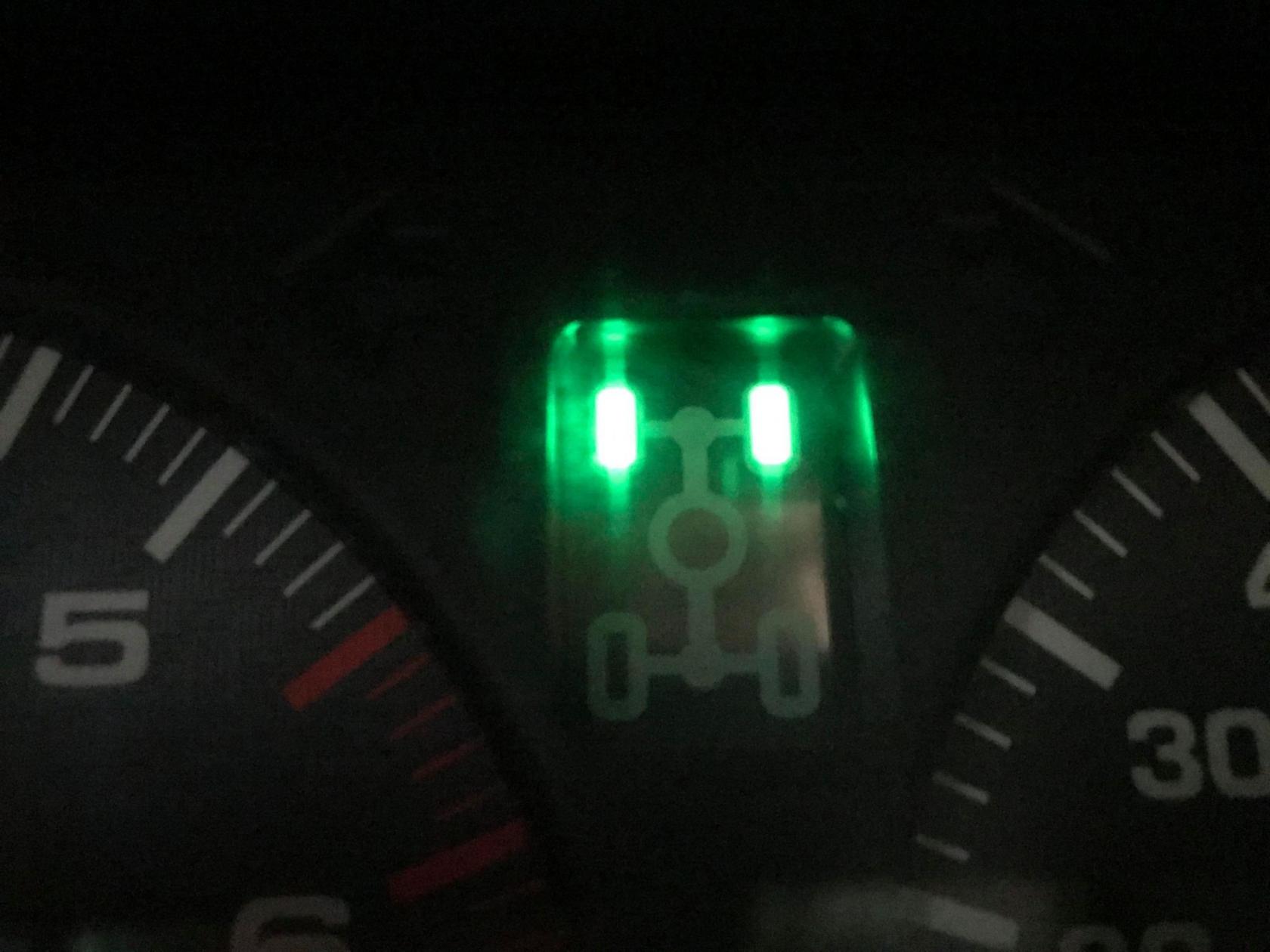 2002 4Runner 4WD Dashboard Lights only Half Working-1-jpg