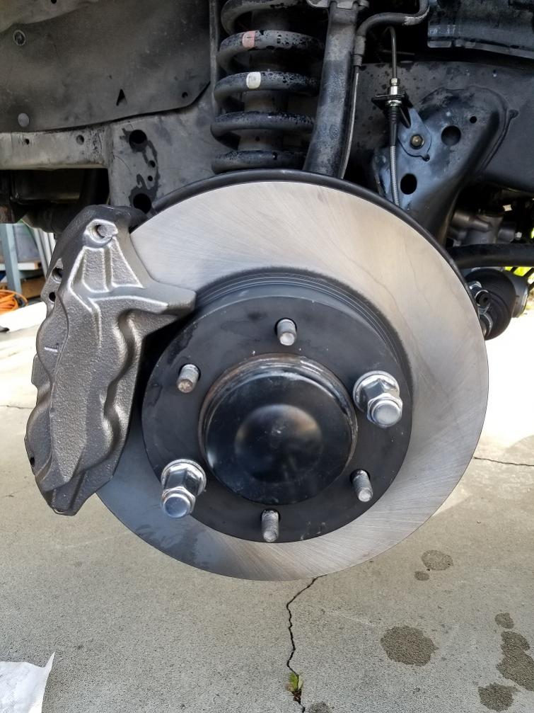 TBU Upgrade Problem with Rotor Diameter - Toyota 4Runner Forum ...