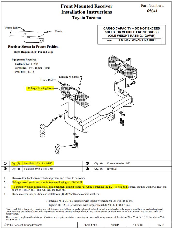 Draw-Tite 65041 front receiver installation-1997-4runner-draw-tite-65041-front-receiver_15-jpg