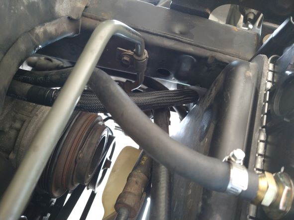 Hayden 698 transmission cooler install with custom brackets.-1997-4runner-hayden-oil-cooler_3-jpg