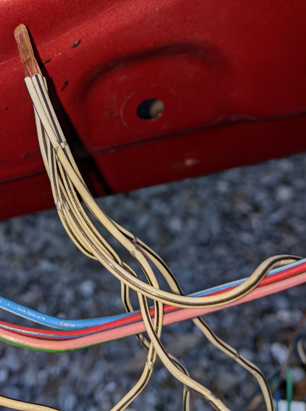Well this doesn't look right (driver door wiring)-pxl_20240411_213121844~2-jpg