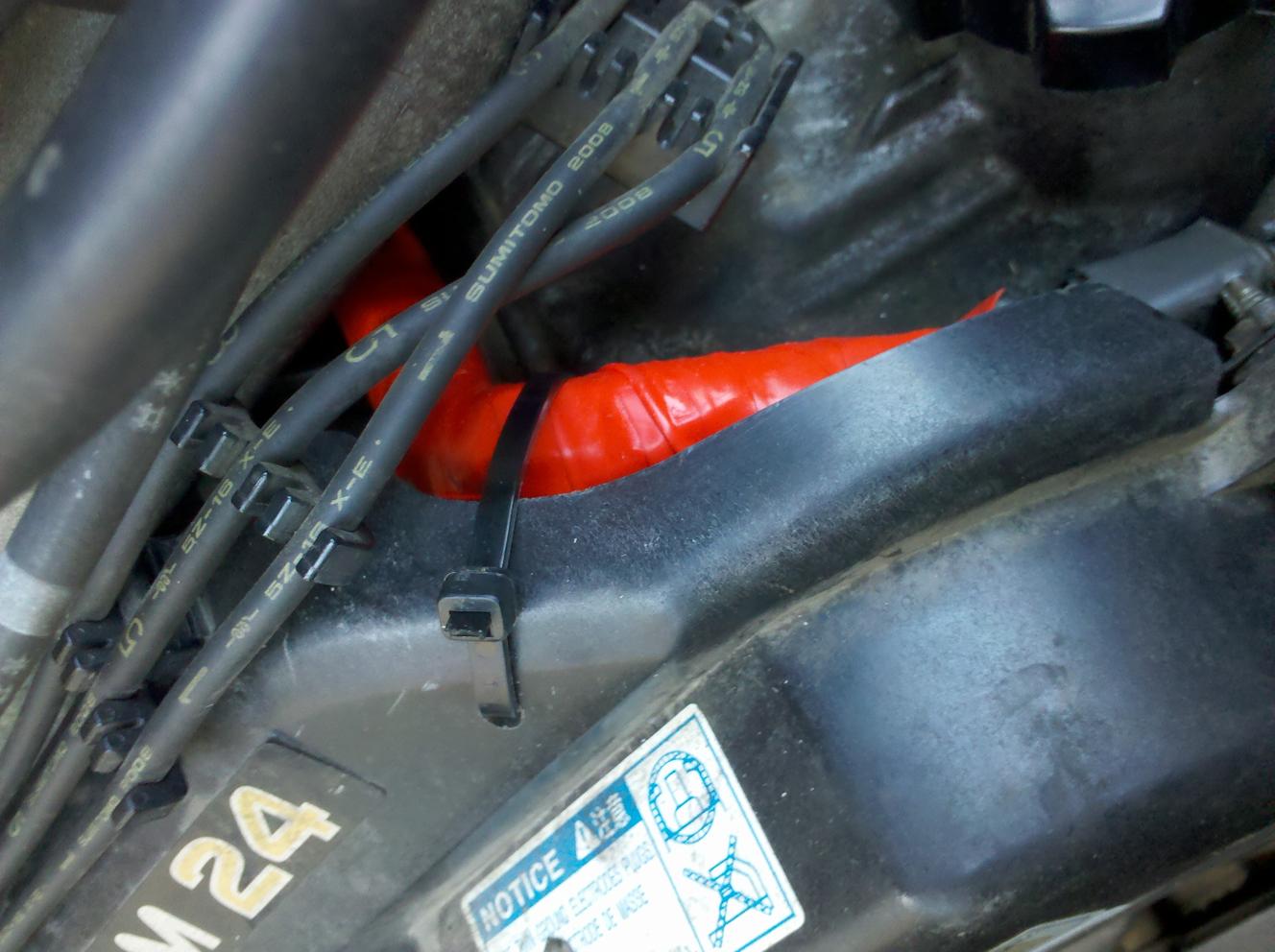 Solution to Brittle Wiring Harness Cover Under Plenum-rescue-tape-wrap-jpg