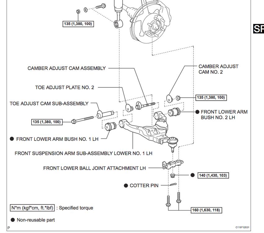 Toyota 4runner Front Suspension Diagram - Wiring Diagram
