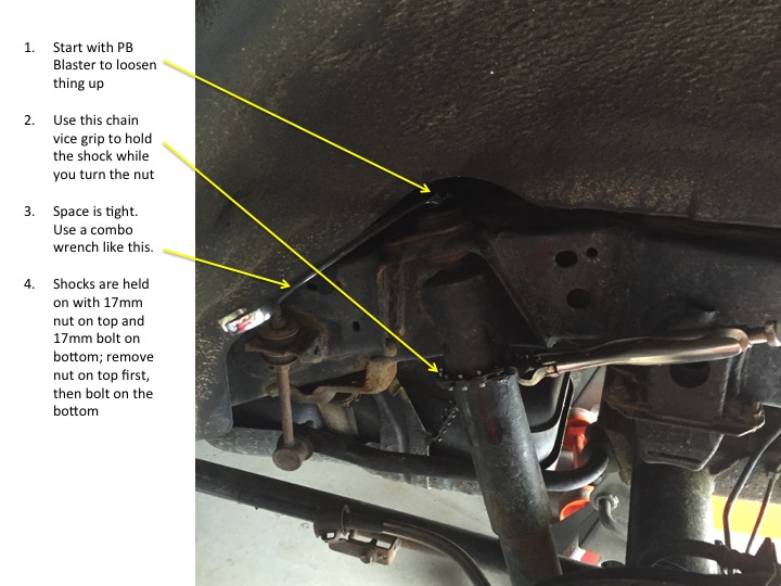 DIY: Rear shocks and Sway Bar Links - Toyota 4Runner Forum - Largest ...