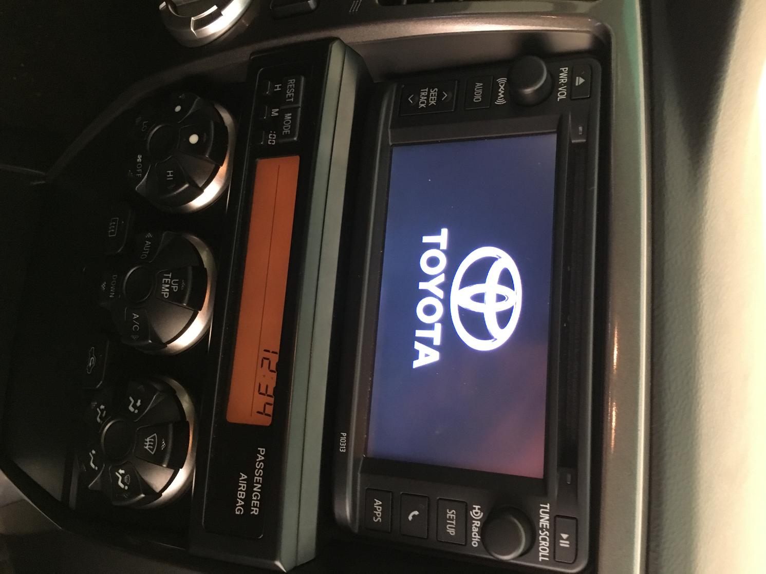 2013 Corolla Entune Radio installed in 2006 4Runner-001-jpg