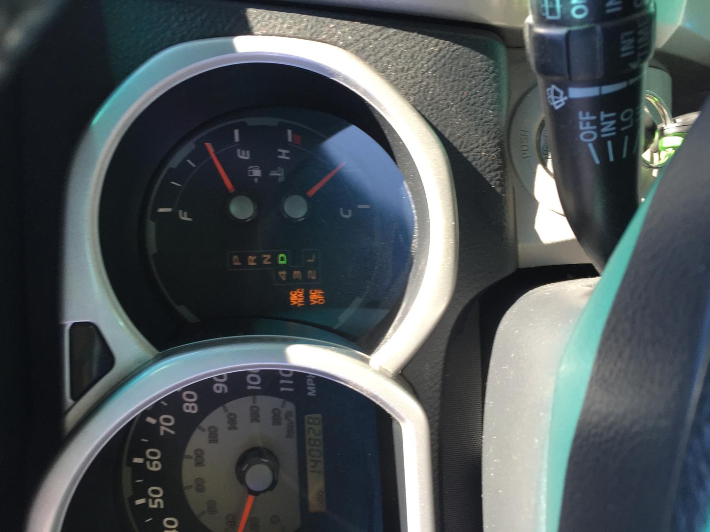 Vsc Trac And Vsc Off But No Check Engine Light Toyota