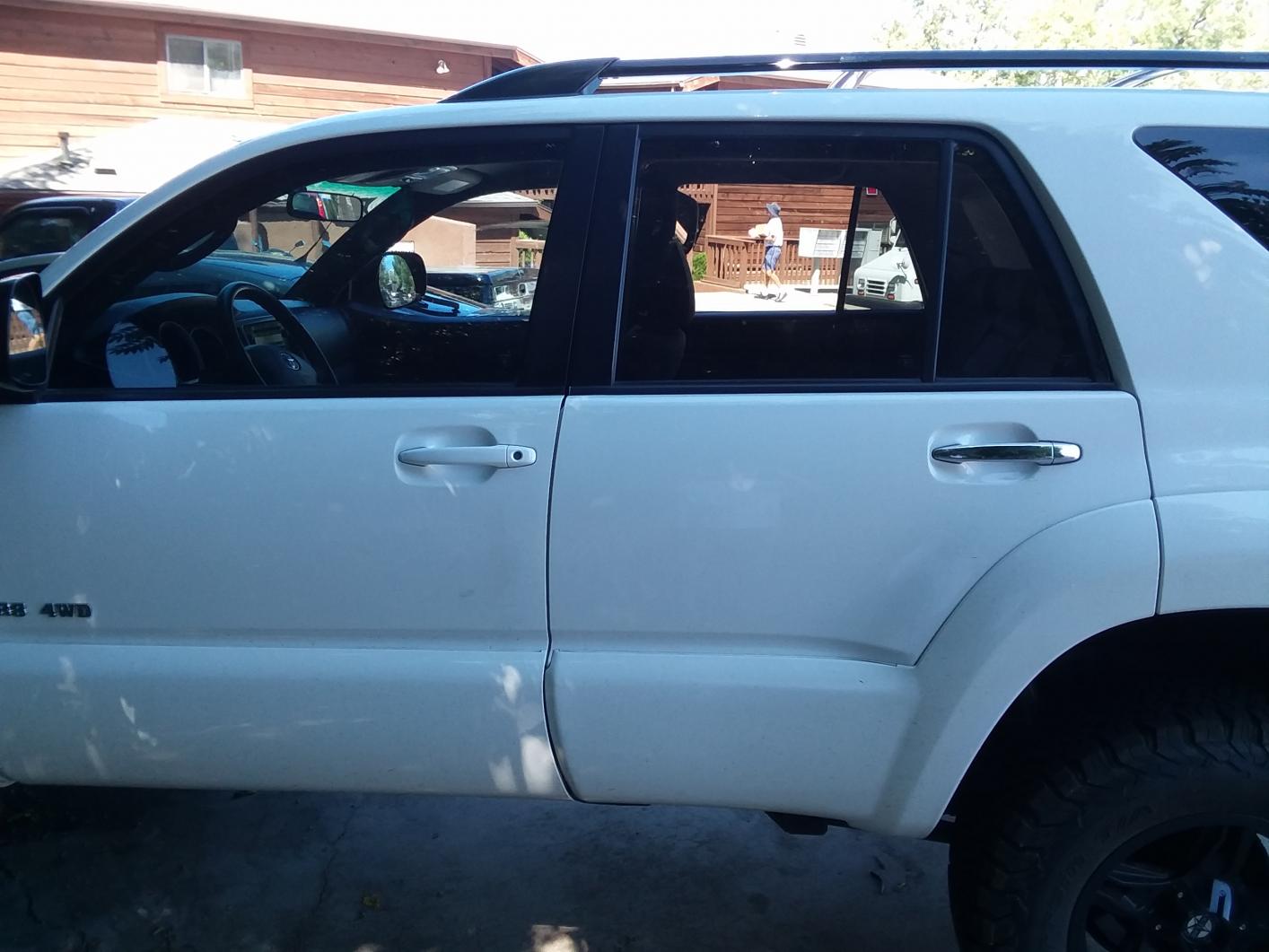 How do I get black door handles currently have chrome. Door handle covers?-chrome-white-door-handles-2006-4runner-jpg