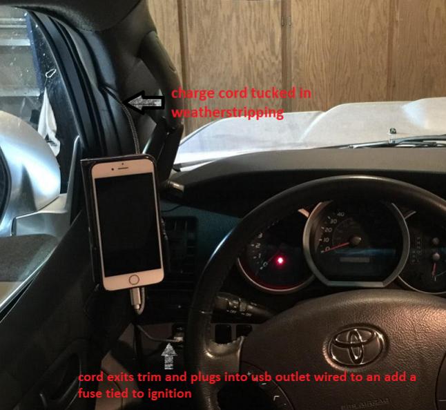 Phone Mount--Left Side-4runner-phone-3-jpg