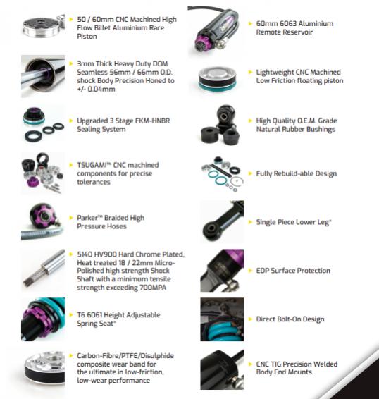 Dobinsons MRA - 3-way adjustable struts/shocks w/resi - 4th Gen-dobinsons-mra-component-list-features-jpg