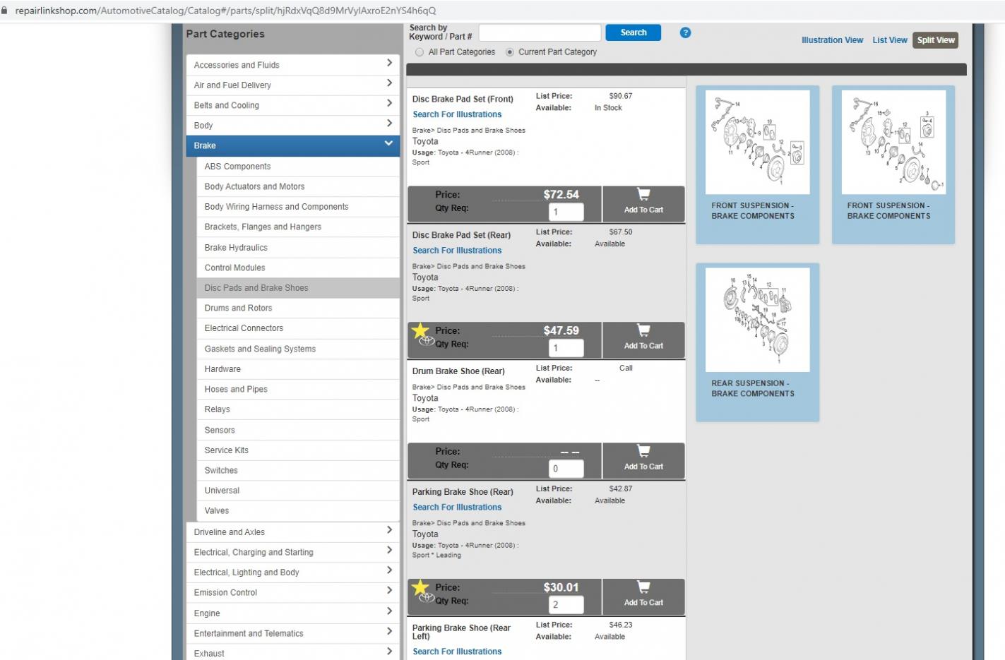 Dealership lists two OEM brake pads - which one to get?-brakes-jpg