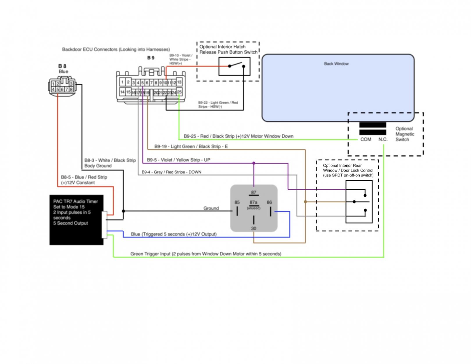 Back Window Up Hack with Factory Key Fob - Page 9 - Toyota 4Runner ...