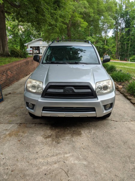 WhiskeyMike477's Build Thread-4runner-plastidipped-grill-jpg