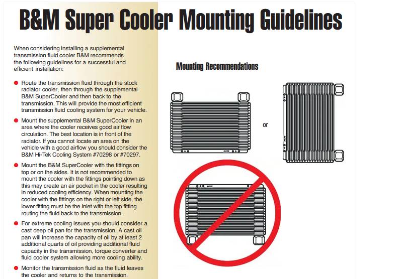 Add ATF fluid after installing transmission cooler?-bmcooler-jpg