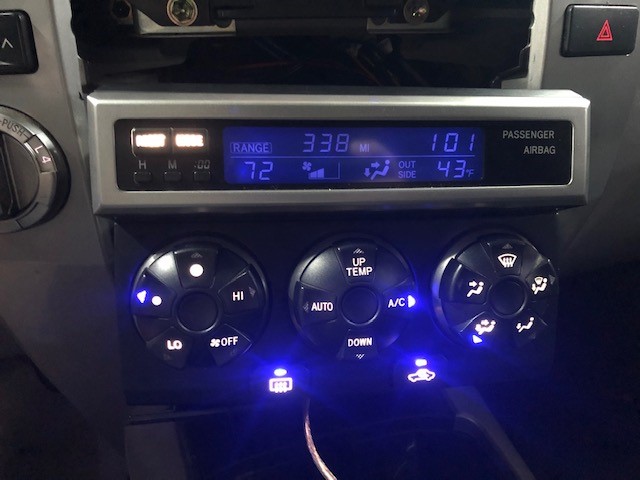 LED Cluster, HVAC and accessory customization work-blue-reverse-jpg