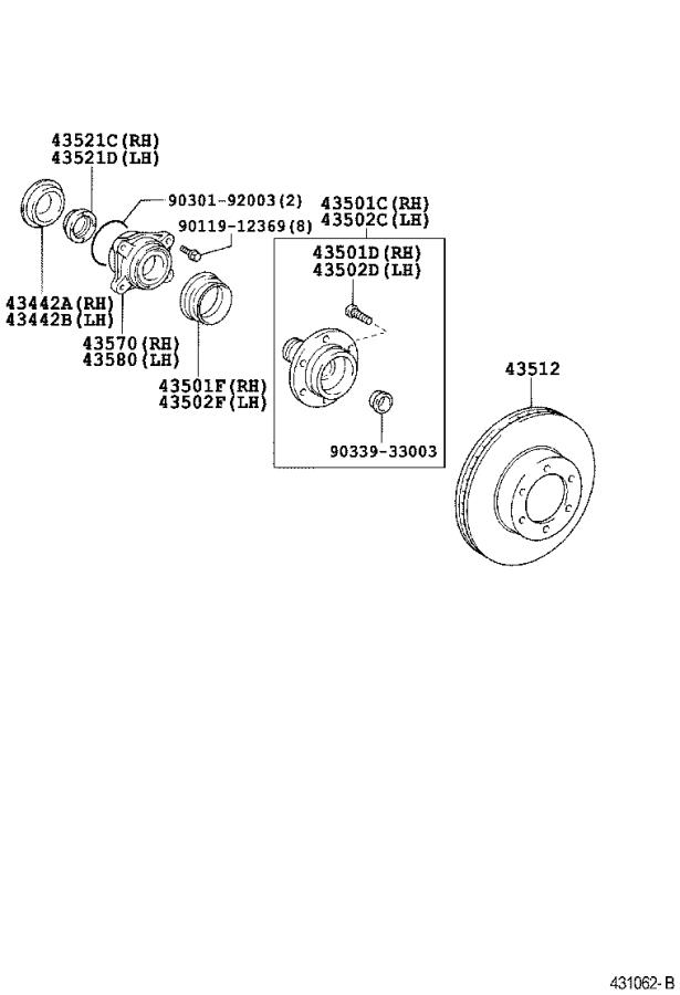 2WD Front Knuckle Parts-a1_431062b-jpg