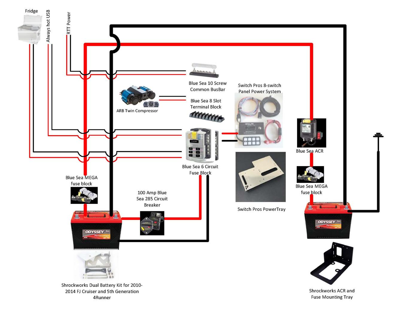 Multiple Battery Wiring Diagram Sharp Wiring