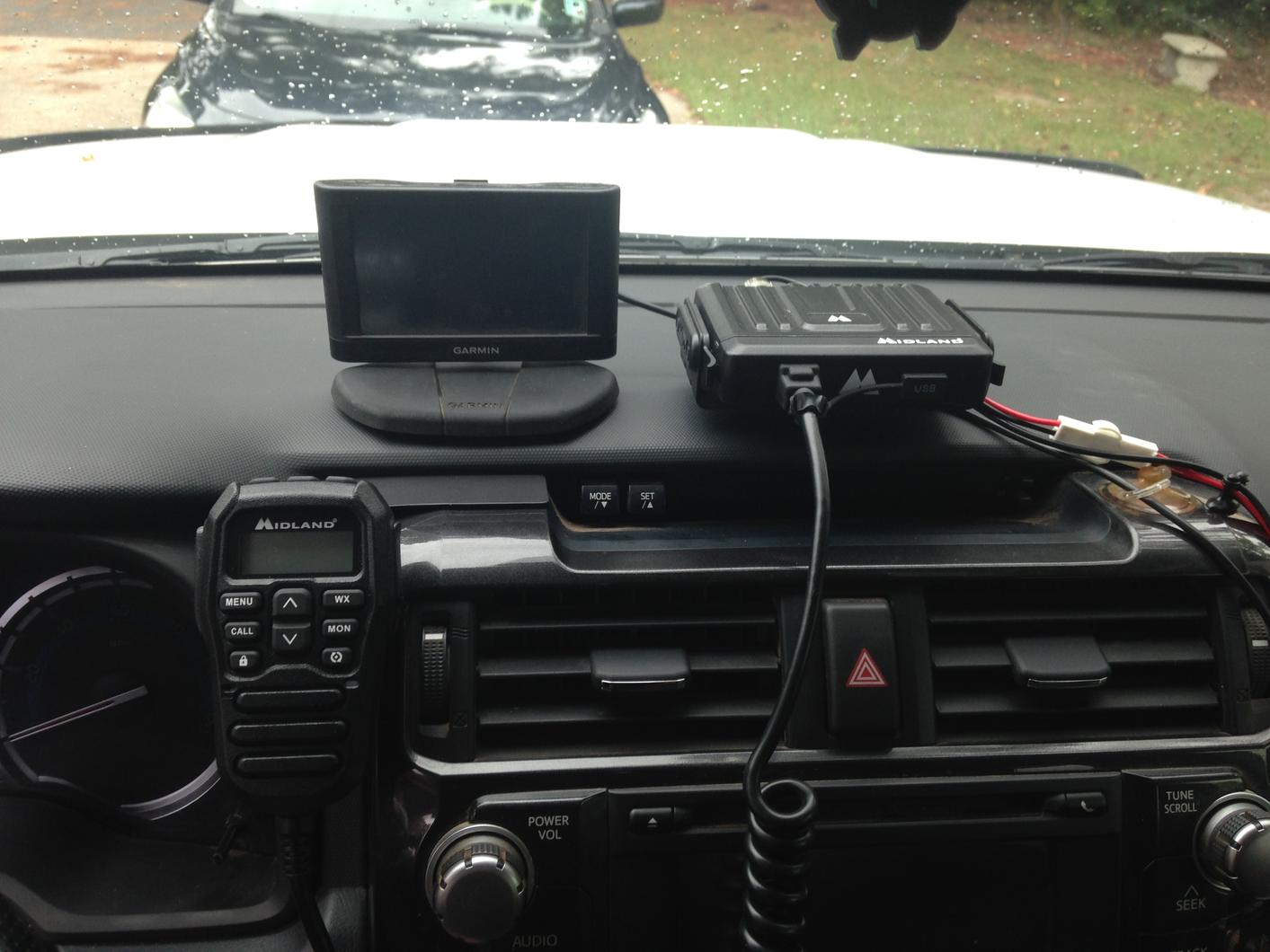let me see your 5th gen HAM install pictures (non permanent)-radio-setup-jpg