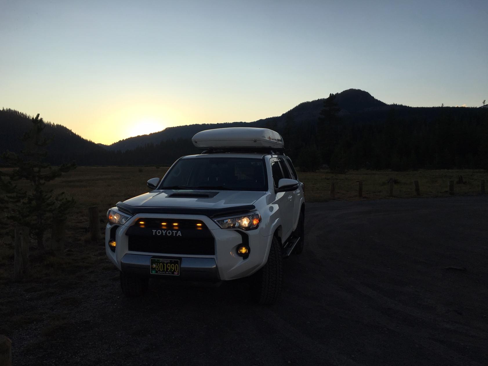 4Runners in scenic places-sparks-lake-twilight-jpg