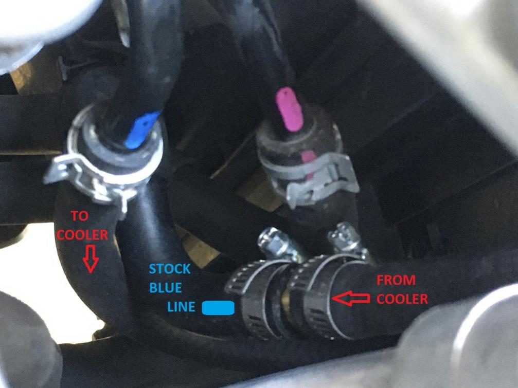 Derale 13504 Transmission Cooler Install-new_blue-jpg