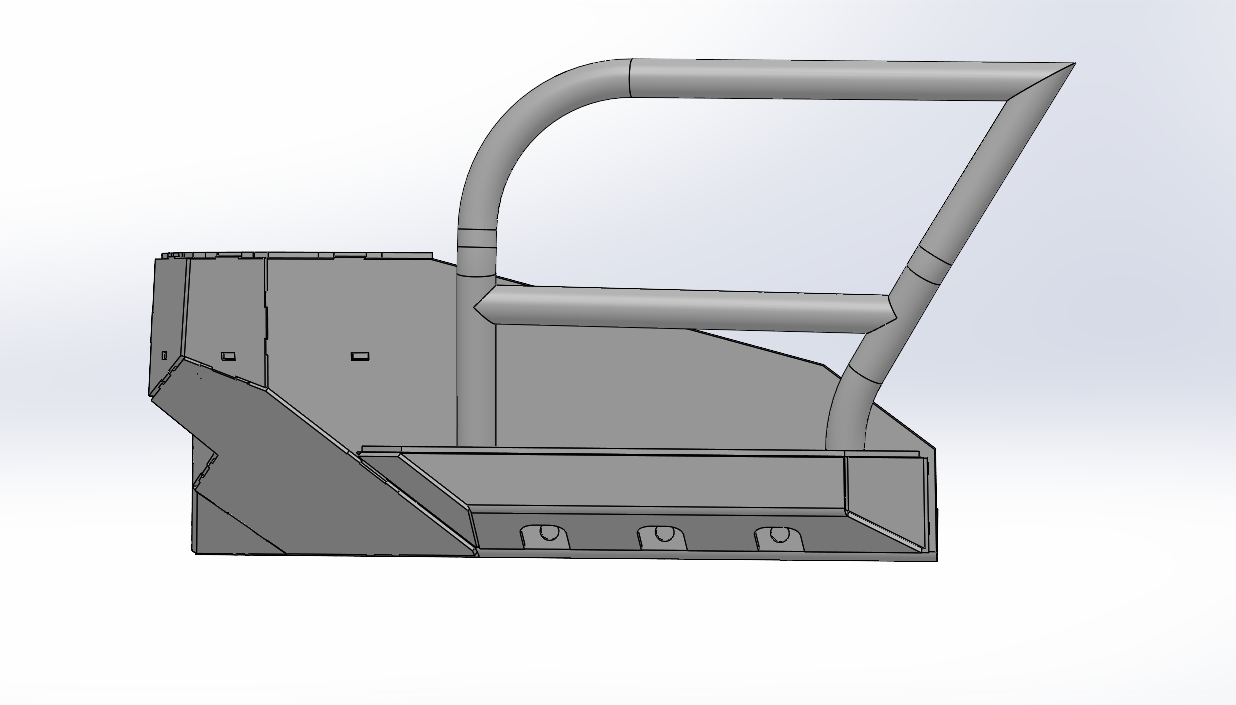 Tandem Offroad 5th Gen Rear Bumper-qp-guard-png