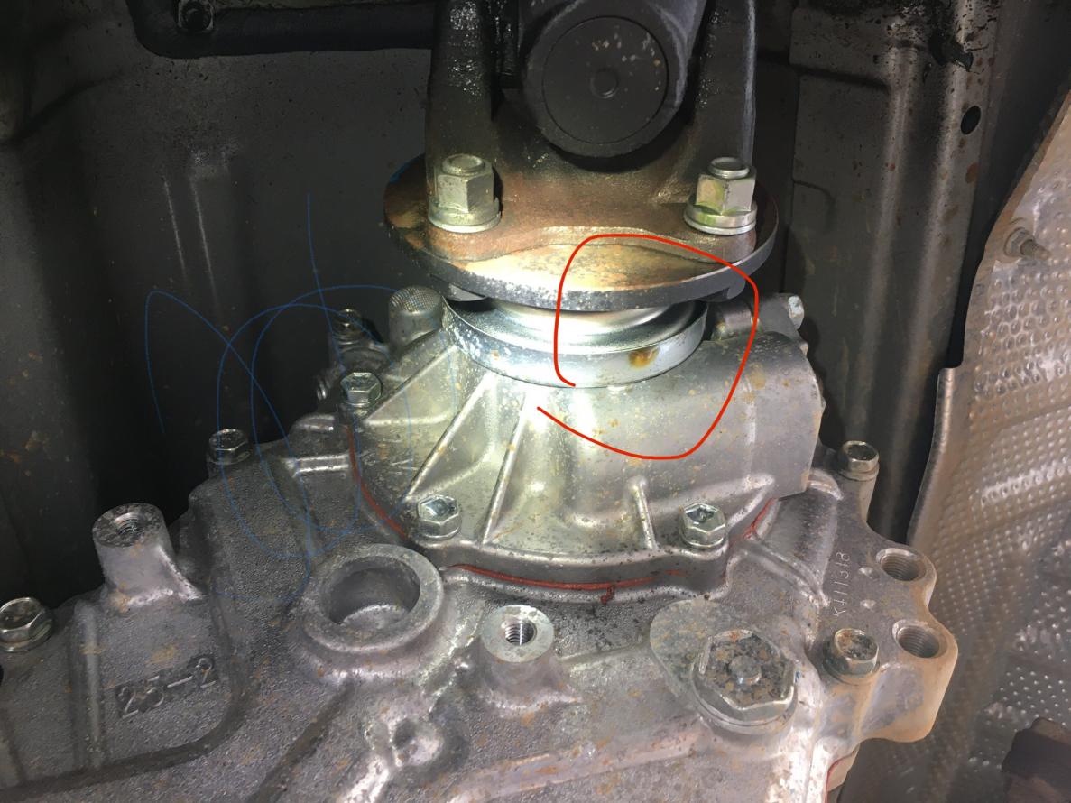 Need Advice - Transfer Case weeping? See Photo!-470acecc-08e3-4dbe-85c6-7af0695d80c0-jpg