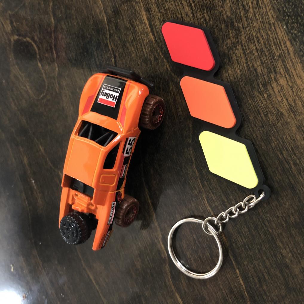 New Keychain and Hot Wheel! Ironman Stewart would be proud!-toyota-tricolor-keychain-hot-wheel-truck-jpg