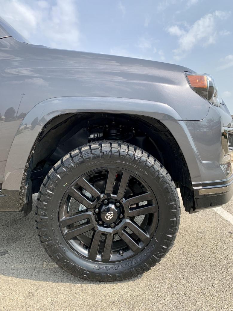 2021 4Runner Limited: 2&quot; front / 1&quot; rear lift with 275/60R/20 tires ?-newtires1-jpg