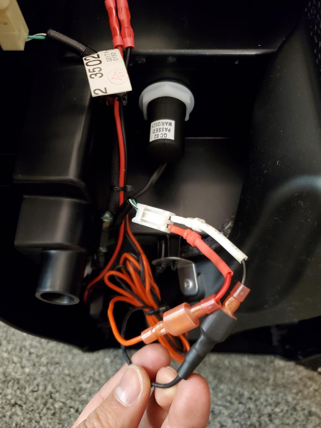 Remove the 2021 4Runner Dual USB charger &amp; replace it with a normal power socket?-5-jpg