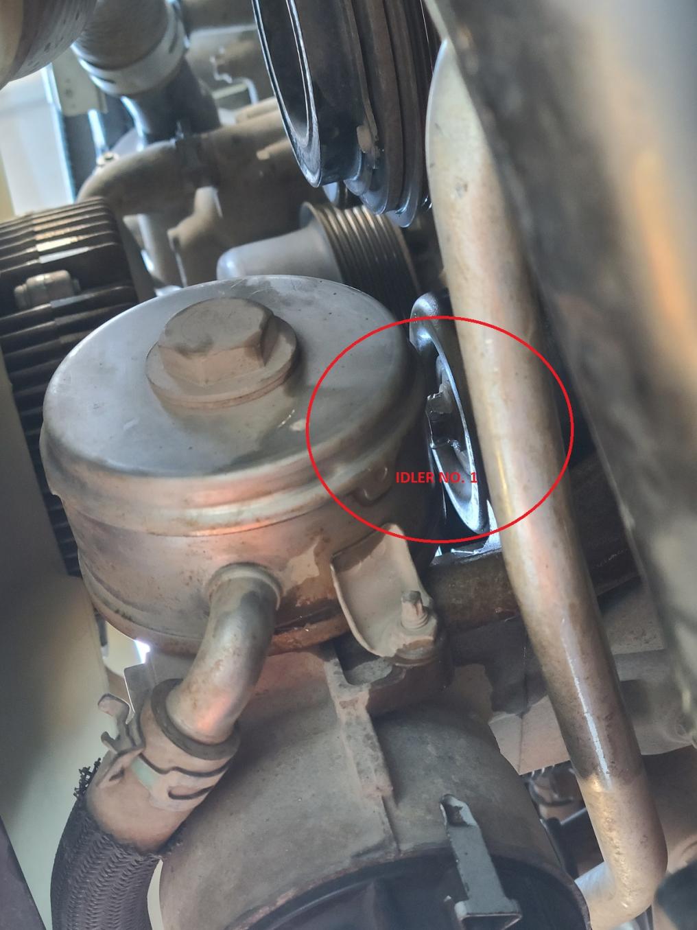 HELP: How to remove Idler No. 1 Bolt?-20220212_122129-jpg
