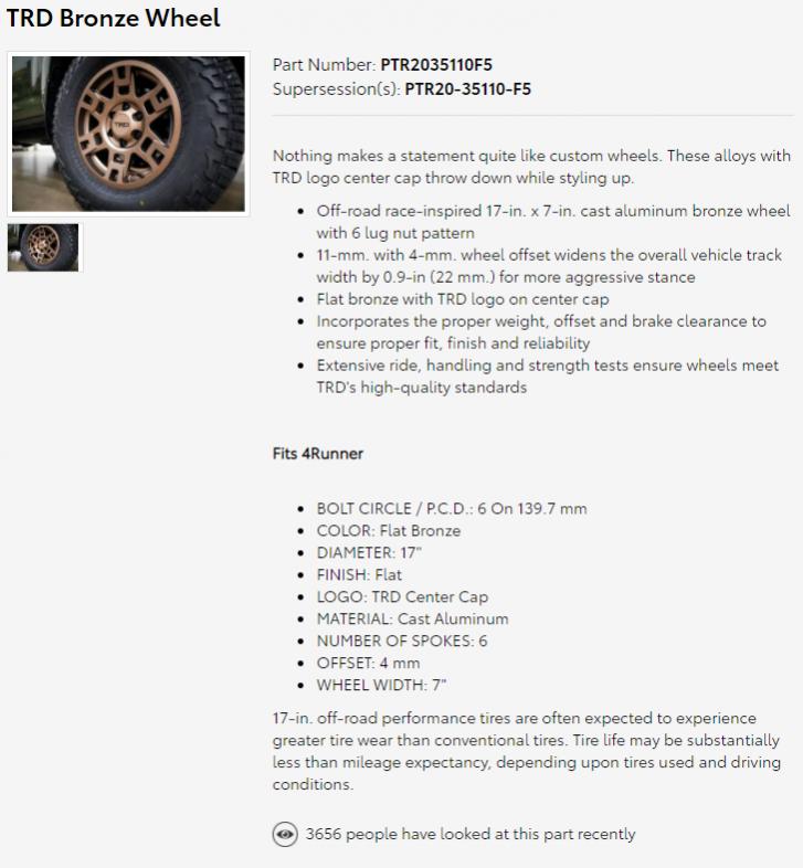 TRD wheels now available in bronze??? WOW!-bronzetrd-wheel-jpg