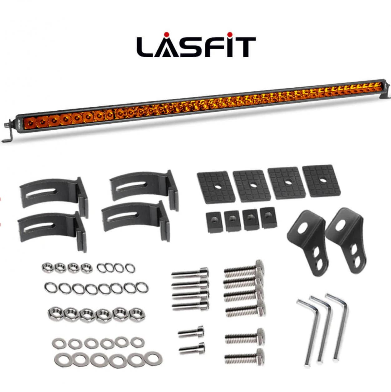 Lasfit 42&quot; Amber Light Bar Roof Mount Testing Invitation-1-jpg