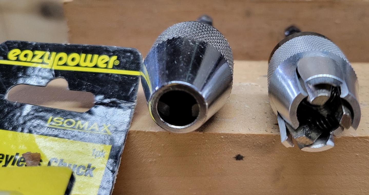 2016 4Runner spark plug replacement  - broke emission tube stud-drill-chuck-jpg
