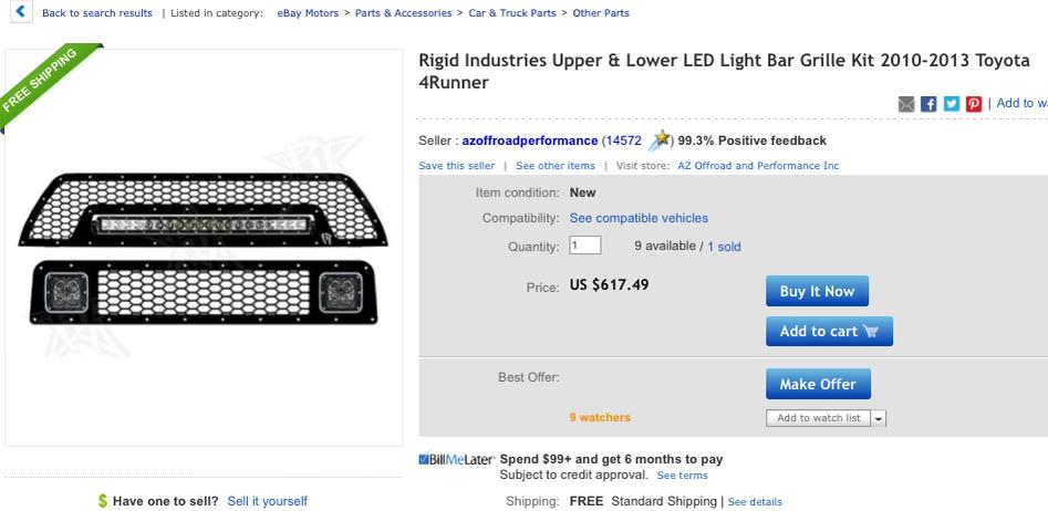 Rigid Industries 2010-2013 Toyota 4-Runner Grille &amp; White Spot/Flood Light Bar-screen-shot-2013-09-10-2-37-18-pm-jpg