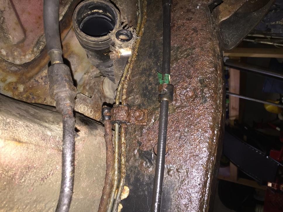 Mysterious rusted line by brake lines! Help! - Toyota 4Runner Forum ...
