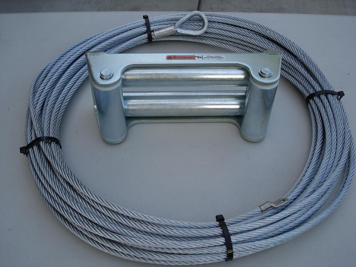 Warn Wire Winch Rope and Roller Fairlead. New, Never Used. - Toyota ...