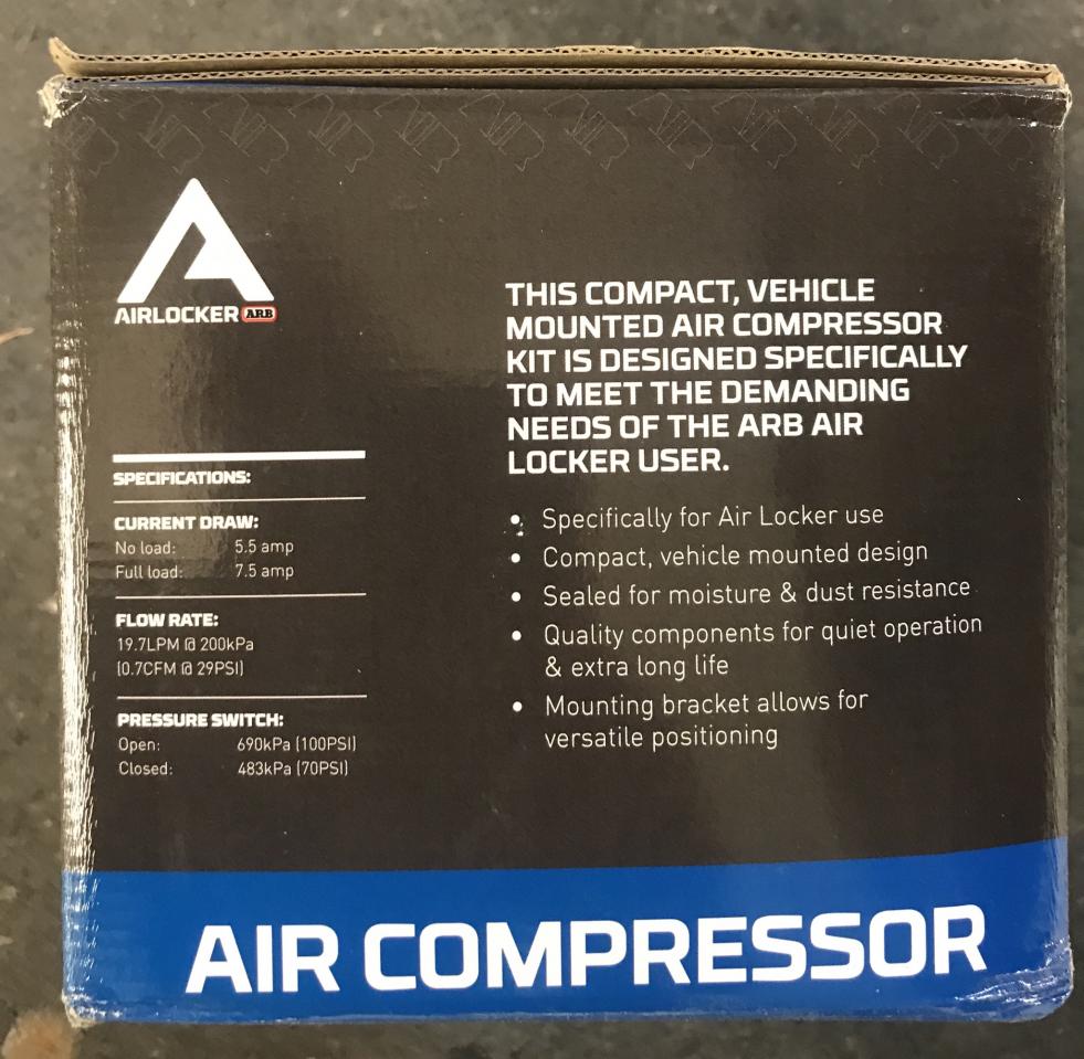FS: ARB CKSA12 Air Locker Basic Air Compressor Nor Cal-57633038-81d8-4a52-b724-dc32fdfc4979-jpg