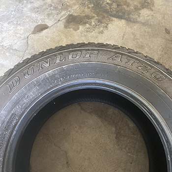 1x Dunlop AT20 Grandtrek 265/70r17 - Dallas/Fort Worth (DFW)-02-jpg