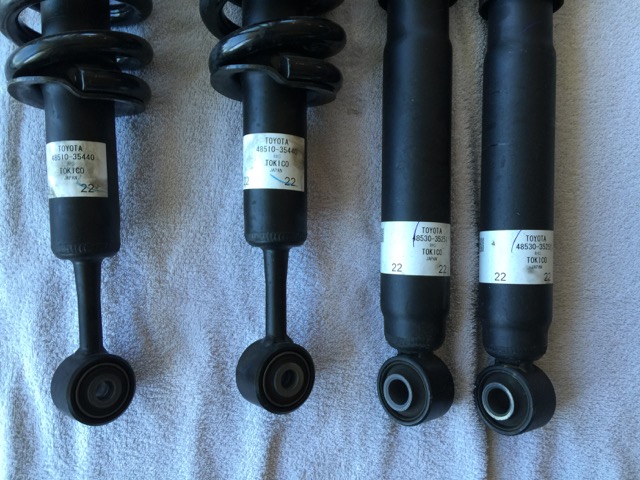 FS: 5th Gen (2016 Trail) Front Coilover Shocks &amp; Rear Shocks/Springs 5, West LA-img_2517-jpg