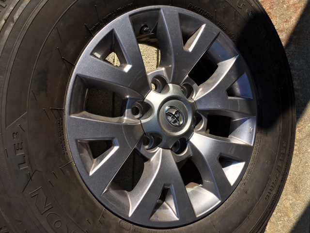 Tacoma 2017 OEM rims with tires like new - SoCal-img_4795-jpg