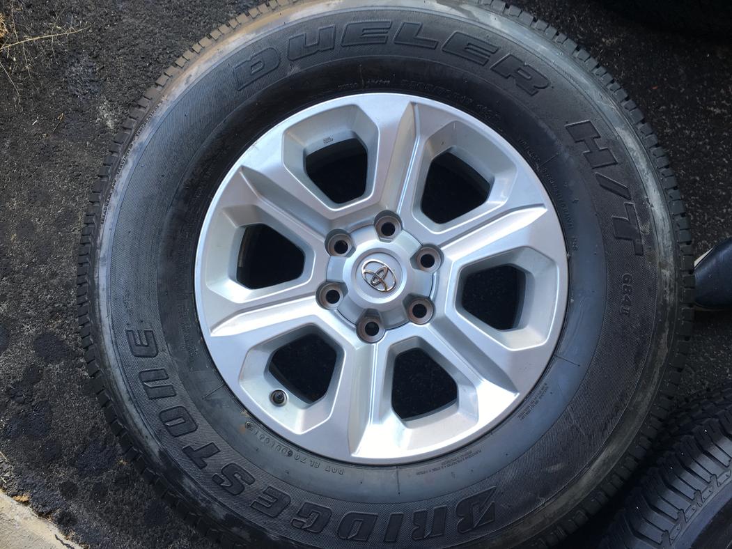 Stock 5th gen 4runner wheels for sale 0 San Antonio, TX-img_2183-jpg