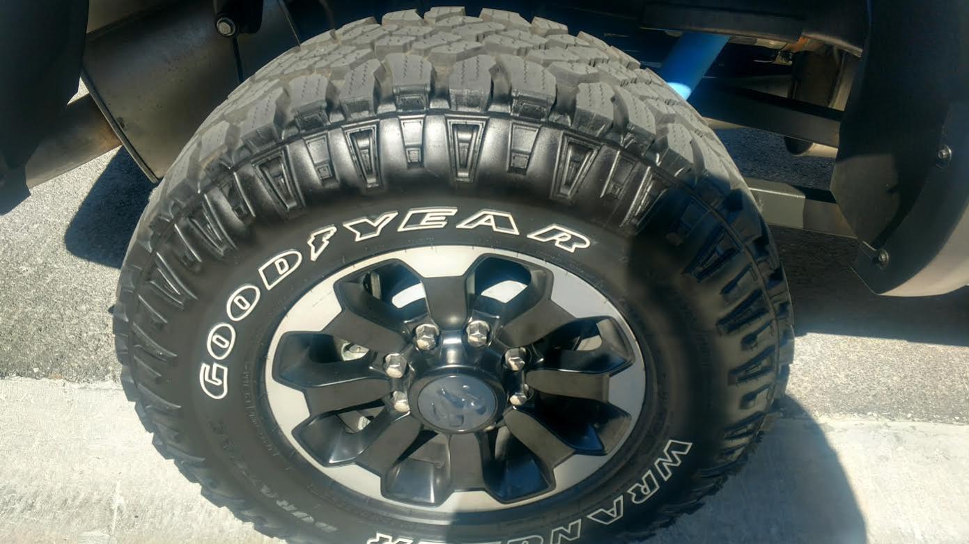 FS: Like New Set of 5 Tires - 33&quot; 285/70R17 Goodyear Wrangler DuraTrac 0-goodyear-wrangler-duratrac-3-jpg