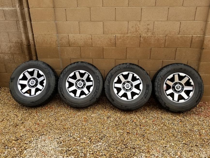 FS: 5TH Gen T4R TRD Off Road Wheels and Tires 0 set (Chandler, AZ)-wheels-2-jpg