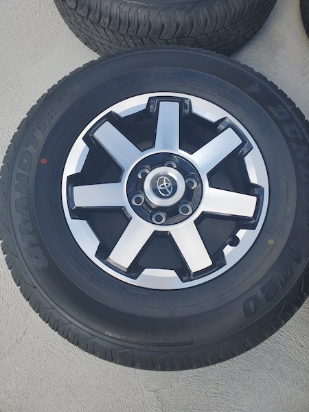 SOLD. FS 2019 ORP Wheels and Tires. SE Michigan 0. Takeoffs with 100 miles on them-20191009_130740-jpg